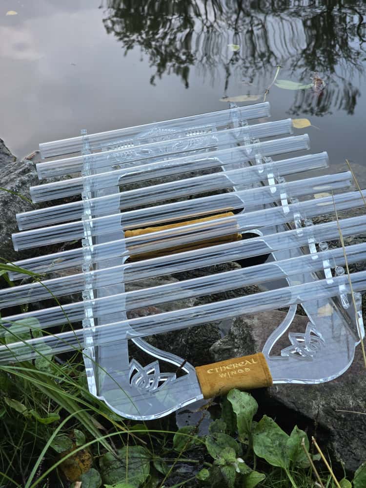 Soft bottom handle for crystal harp - Image 4